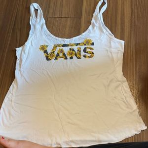 vans sunflower tank top